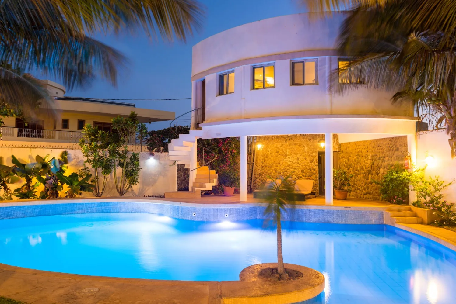 Piscine à La Résidence Dakar